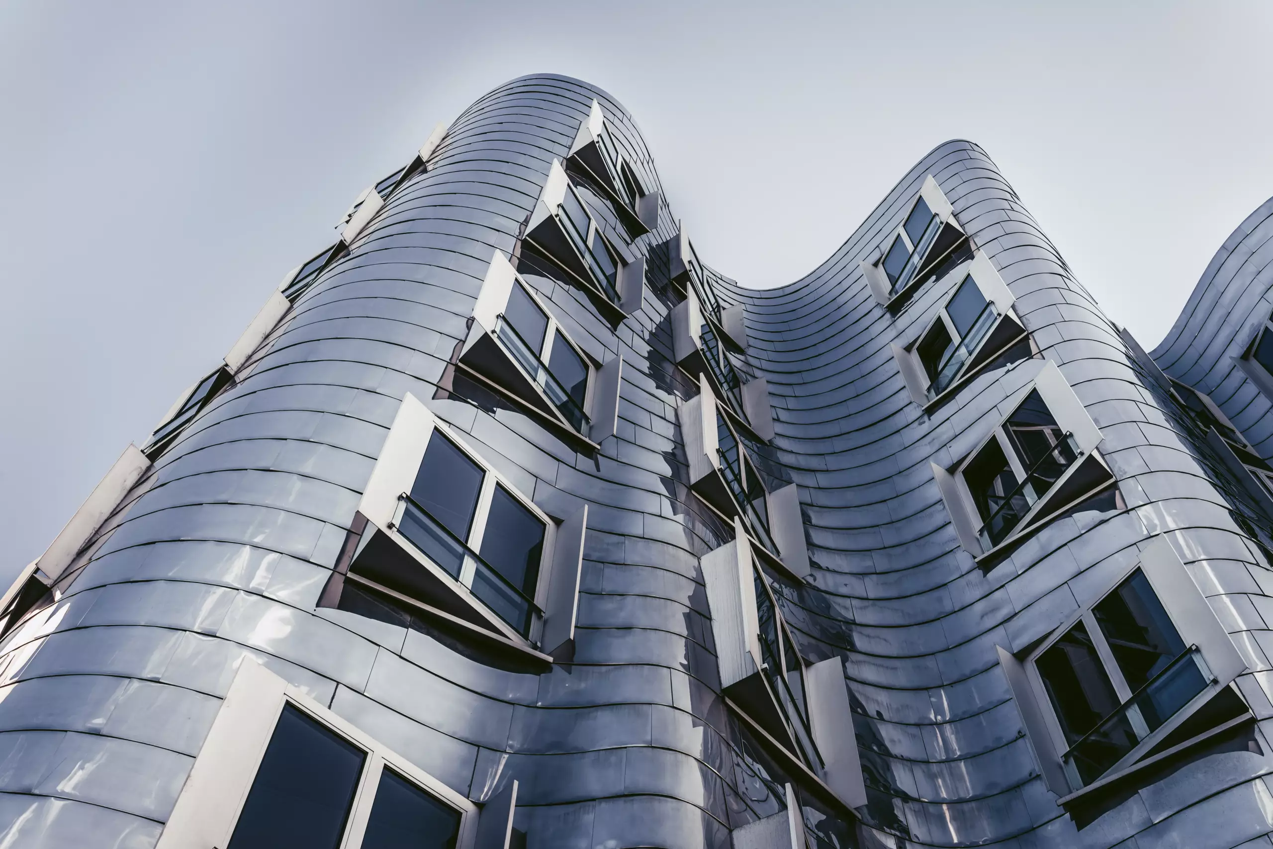 Die Gehry Bauten im Düsseldorfer Medienhafen Bresser-Photography